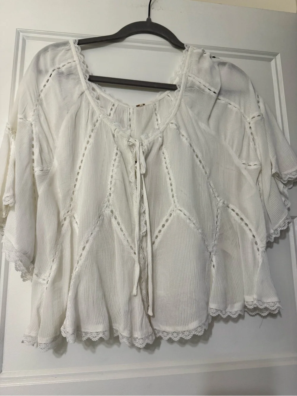 Free People Michelle blouse Sz S